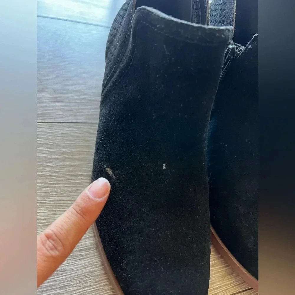Steve Madden Ankle Booties Black - Women's Size 7.5